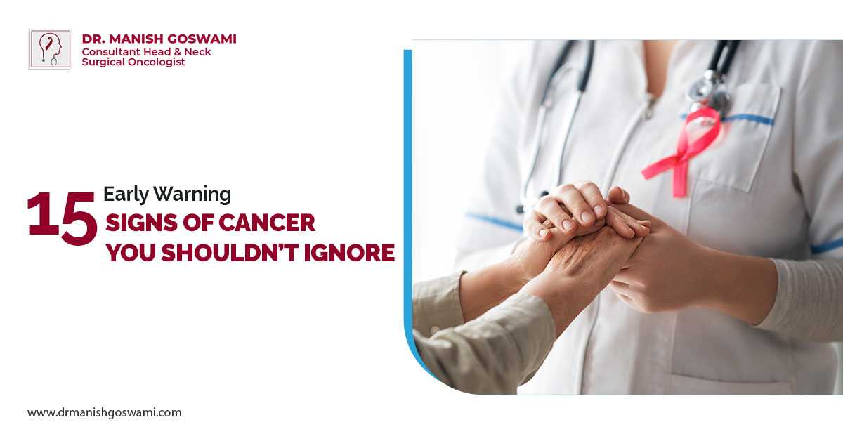 15 Early Warning Signs of Cancer You Shouldn’t Ignore