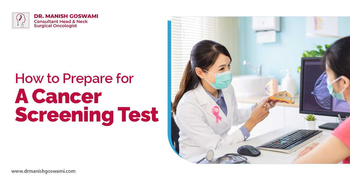 How to Prepare for a Cancer Screening Test?